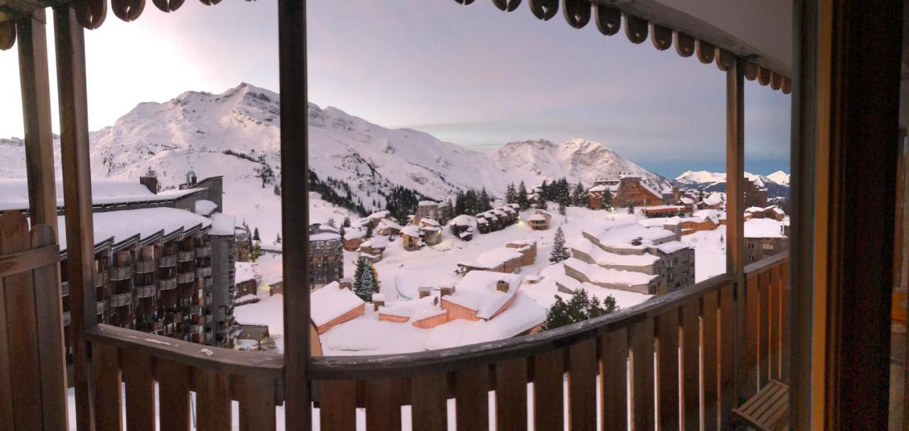 Charmant T2 classé 3 étoiles, Les Crozats, Magnifique vue montagne Avoriaz Esterno foto