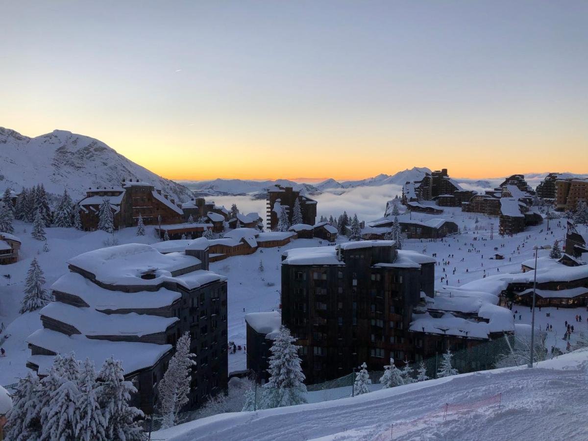 Charmant T2 classé 3 étoiles, Les Crozats, Magnifique vue montagne Avoriaz Esterno foto