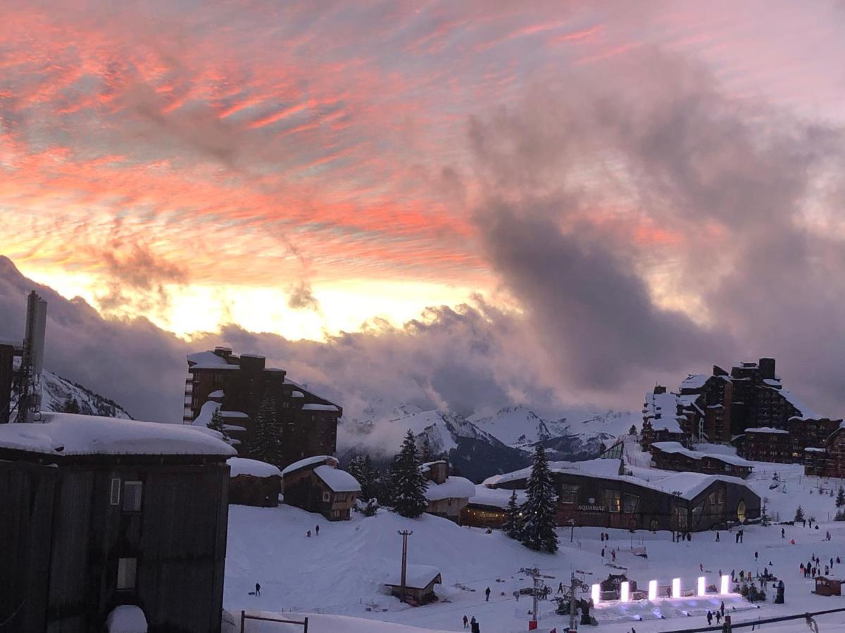 Charmant T2 classé 3 étoiles, Les Crozats, Magnifique vue montagne Avoriaz Esterno foto