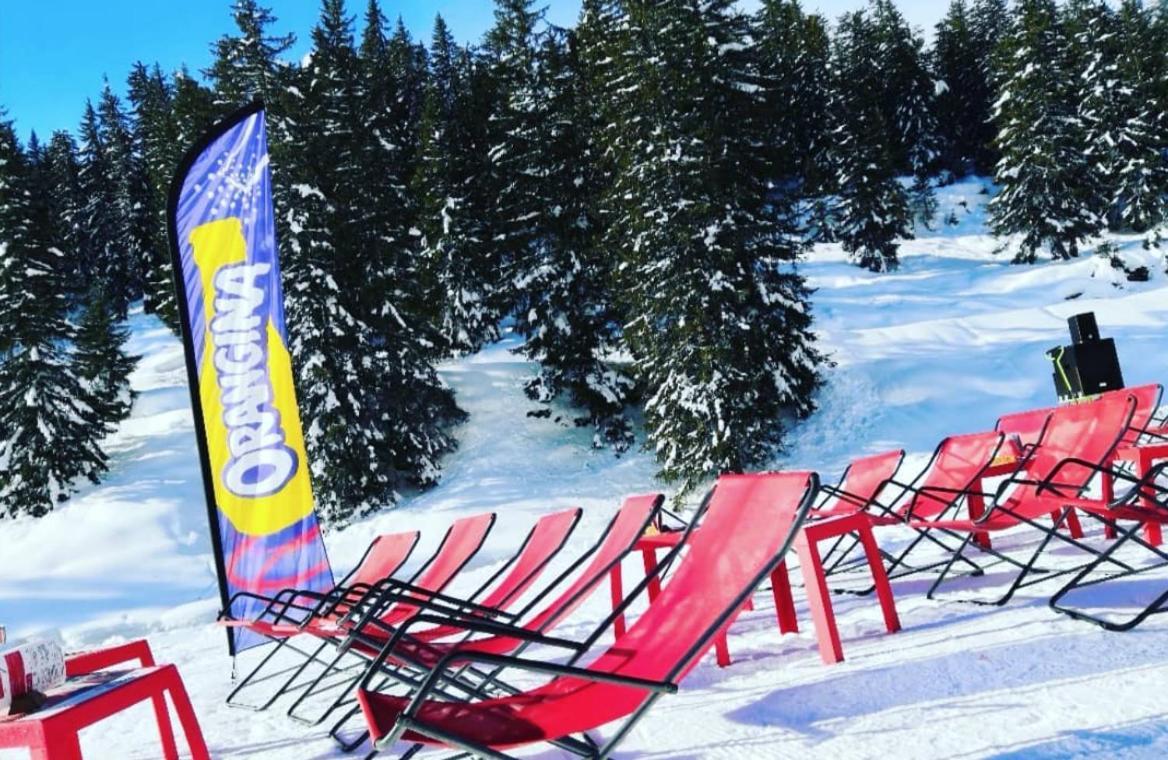 Charmant T2 classé 3 étoiles, Les Crozats, Magnifique vue montagne Avoriaz Esterno foto