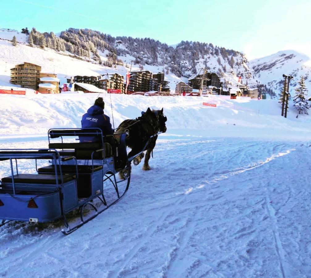 Charmant T2 classé 3 étoiles, Les Crozats, Magnifique vue montagne Avoriaz Esterno foto