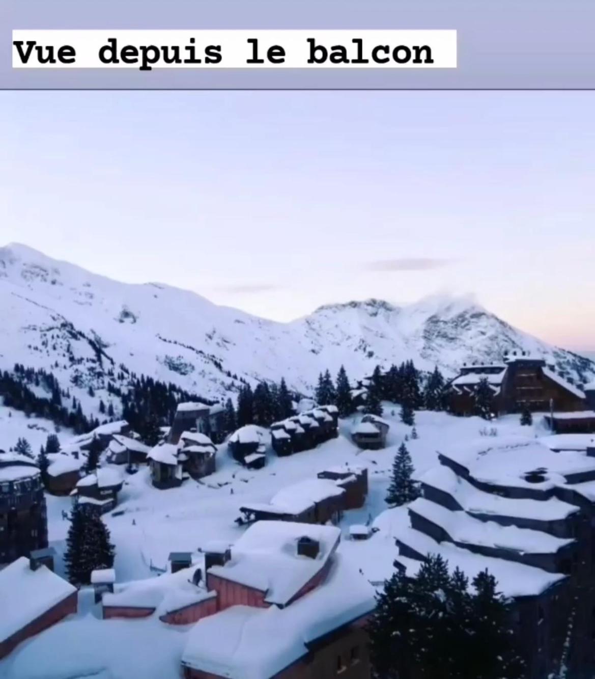 Charmant T2 classé 3 étoiles, Les Crozats, Magnifique vue montagne Avoriaz Esterno foto